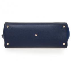 مملوكة مسبقًا Fendi Navy Leather 2Jours Tote