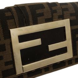 Pre Owned Fendi Zucca Mia Tote with Wallet