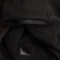 Pre Owned Fendi Brown Zucca Shopper Tote