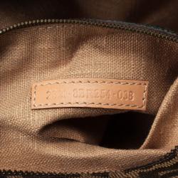 Pre Owned Fendi Pony Hair Leopard Devil Trapezio Large Hobo