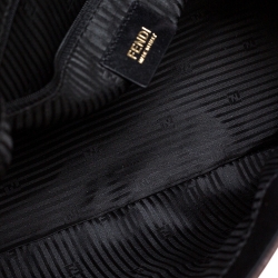 مملوكة مسبقًا Fendi Black Leather Mama Forever Shoulder Bag