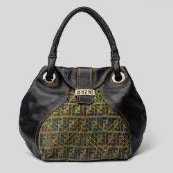 Fendi Multicolor Thread Zucca Hobo