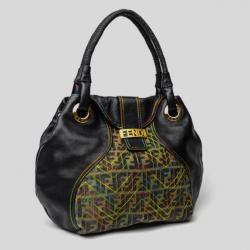 Fendi Multicolor Thread Zucca Hobo