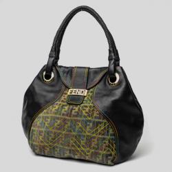 Fendi Multicolor Thread Zucca Hobo