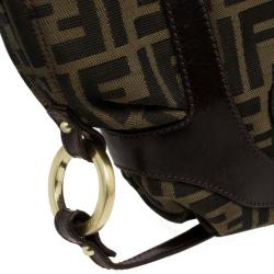 مملوكة مسبقًا Fendi Tobacco Zucca Borsa Biga Media Hobo Bag