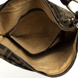 مملوكة مسبقًا Fendi Tobacco Zucca Borsa Biga Media Hobo Bag