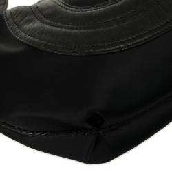 مملوكة مسبقًا Fendi Black Satin Spy Hobo