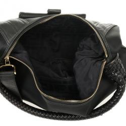 مملوكة مسبقًا Fendi Black Satin Spy Hobo