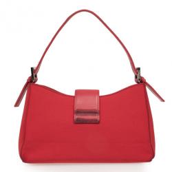 Fendi Red Mini Baguette Bag
