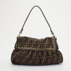 مملوكة مسبقًا Fendi Zucca Mini Chef Shoulder Handbag 