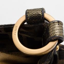 مملوكة مسبقًا Fendi Zucca Mini Chef Shoulder Handbag 