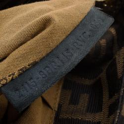 مملوكة مسبقًا Fendi Zucca Mini Chef Shoulder Handbag 