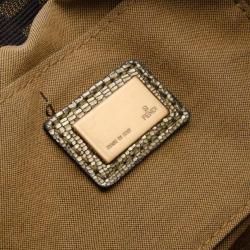 مملوكة مسبقًا Fendi Zucca Mini Chef Shoulder Handbag 