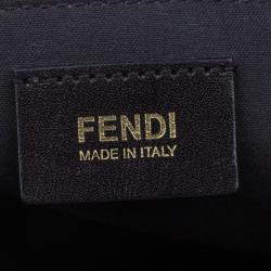 مملوكة مسبقًا Fendi Red Zucchino Spalmati Drawstring Top Tote