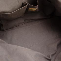 مملوكة مسبقًا Fendi Bronze Metallic Leather 'B.Mix' Large Bowler Bag