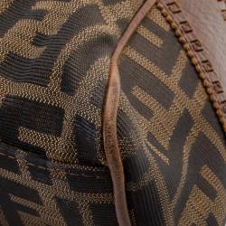 مملوكة مسبقًا Fendi Brown Zucca Du Jour Handbag