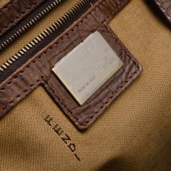 مملوكة مسبقًا Fendi Brown Zucca Du Jour Handbag