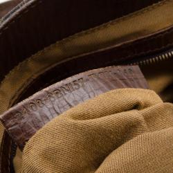 مملوكة مسبقًا Fendi Brown Zucca Du Jour Handbag