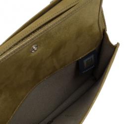 Pre Owned حقيبة فندي ستان ذهبي ميتالك كلتش