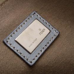 مملوكة مسبقًا Fendi Big Mama Straw Flap Bag