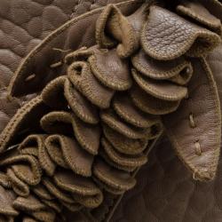 Pre Owned Fendi Nappa Leather Spy Bag