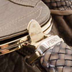 Pre Owned Fendi Nappa Leather Spy Bag