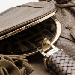 Pre Owned Fendi Nappa Leather Spy Bag