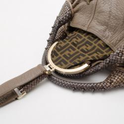 Pre Owned Fendi Nappa Leather Spy Bag