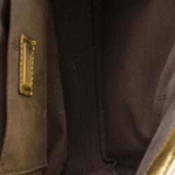 مملوكة مسبقًا Fendi Metallic Gold Patent 'B' Bag