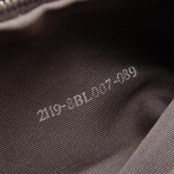 Pre Owned Fendi Tobacco Zucca Small Satchel