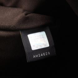 Pre Owned Fendi Tobacco Monogram Zucca Shoulder Bag 