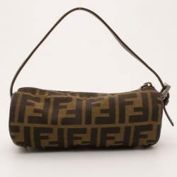 مملوكة مسبقًا Fendi Zucca Mini Barrel Bag