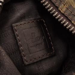 مملوكة مسبقًا Fendi Zucca Mini Barrel Bag