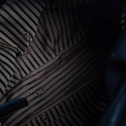 مملوكة مسبقًا Fendi Black Leather Mini Mia Crossbody Bag