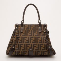 Pre Owned Fendi Zucca Magic Small Satchel Handbag