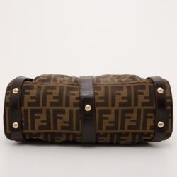 Pre Owned Fendi Zucca Magic Small Satchel Handbag