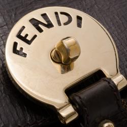 Pre Owned Fendi Zucca Magic Small Satchel Handbag