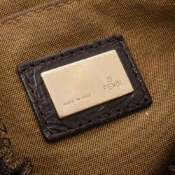 Pre Owned Fendi Zucca Magic Small Satchel Handbag