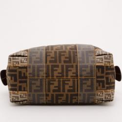 Pre Owned Fendi Multi Zucca Boston Bag