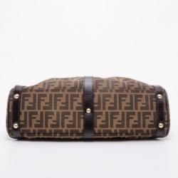 Pre Owned Fendi Zucca Magic Medium Satchel Handbag