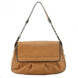 Pre Owned Fendi B Bis Nappa Leather Bag