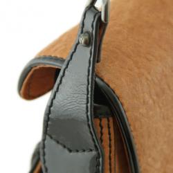 Pre Owned Fendi B Bis Nappa Leather Bag
