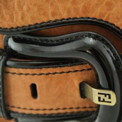 Pre Owned Fendi B Bis Nappa Leather Bag