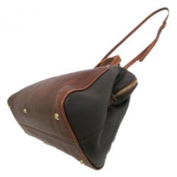 Pre Owned Fendi Tri-Color Leather Chameleon Boston Bag