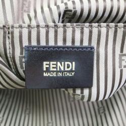 Pre Owned Fendi Tri-Color Leather Chameleon Boston Bag