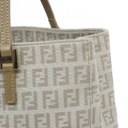 Pre Owned حقيبة فندي زوكينو بيج صغيرة