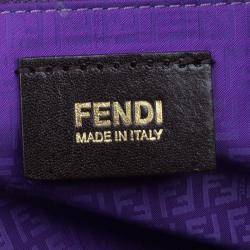 Pre Owned Fendi Brown Zucca Canvas Large Spalmati Roll Shopper Tote