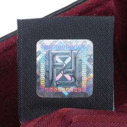 Pre Owned Fendi Red Leather Medium 2Jours Tote