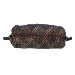 Pre Owned Fendi Multicolor Thread Zucca Canvas Doctor Hobo