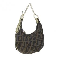 مملوكة مسبقًا حقيبة هوبو فندي زوكا شيف سلسلة